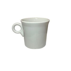 Vintage White Homer Laughlin China Co. Genuine Fiesta USA Coffee Tea Mug